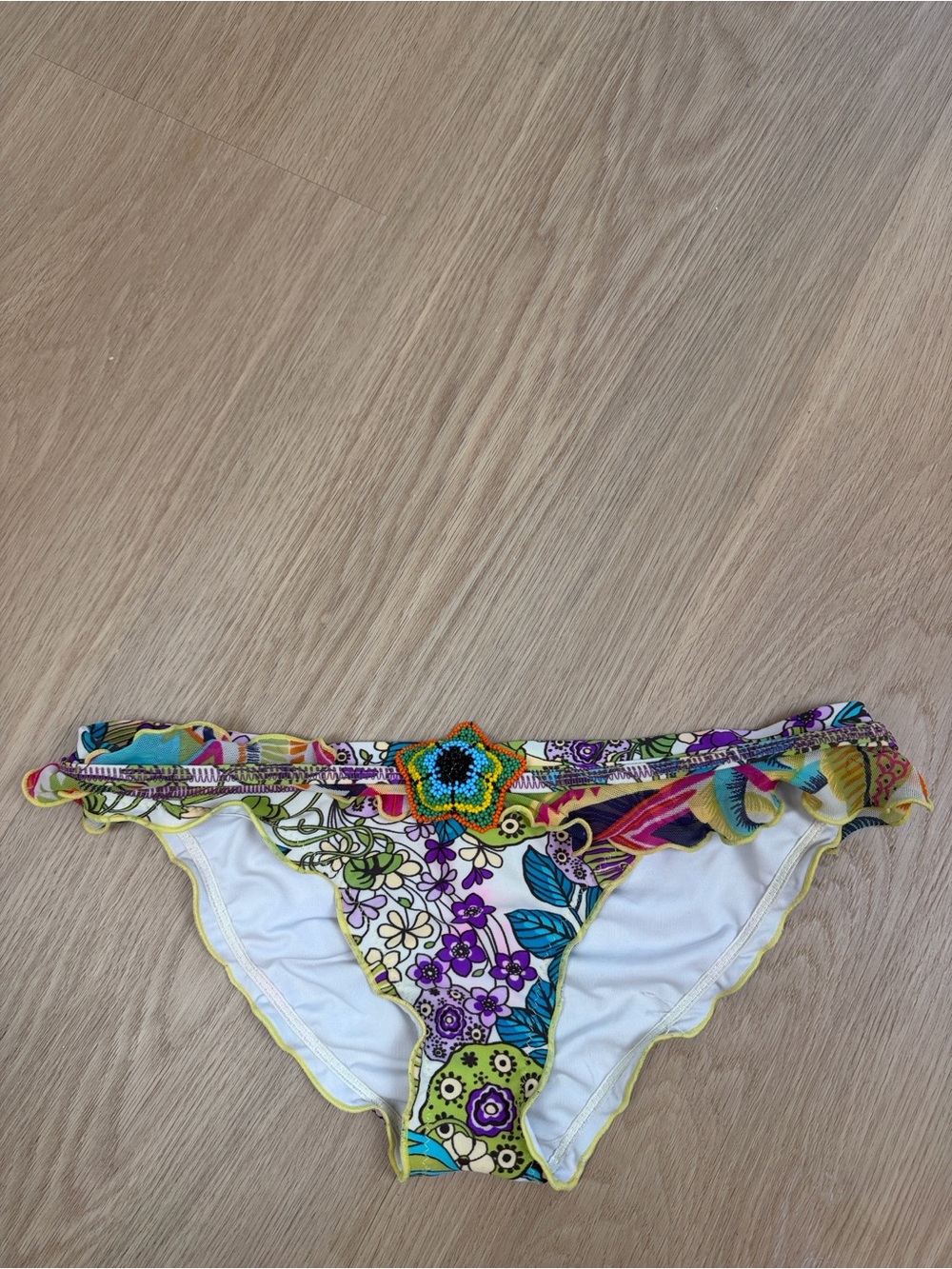 Agua Bendita B. Butterfly Bikini Bottom M
